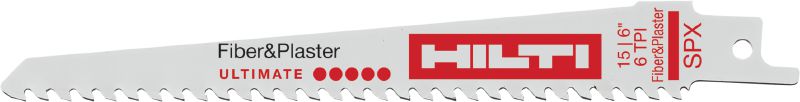 Bild 1 von 1: Schnitte in Hartplatten- und Gipsplattenwänden Langlebige Premium-Säbelsägeblätter für Hartplatten und Gipsplatten (6 bis 100 mm Schnitttiefe)