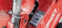 AI L2 und AI L5 Robuste, selbstklebende Barcode-Tags zur Identifizierung und Nachverfolgung aller Arten von Baumaschinen Anwendungen 2