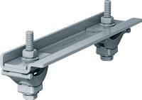 MP-PS Stahlträger-Schiebeverbinder Trägerverbinder zur Befestigung von MP-PS Rohrschuhen an Stahlträgern