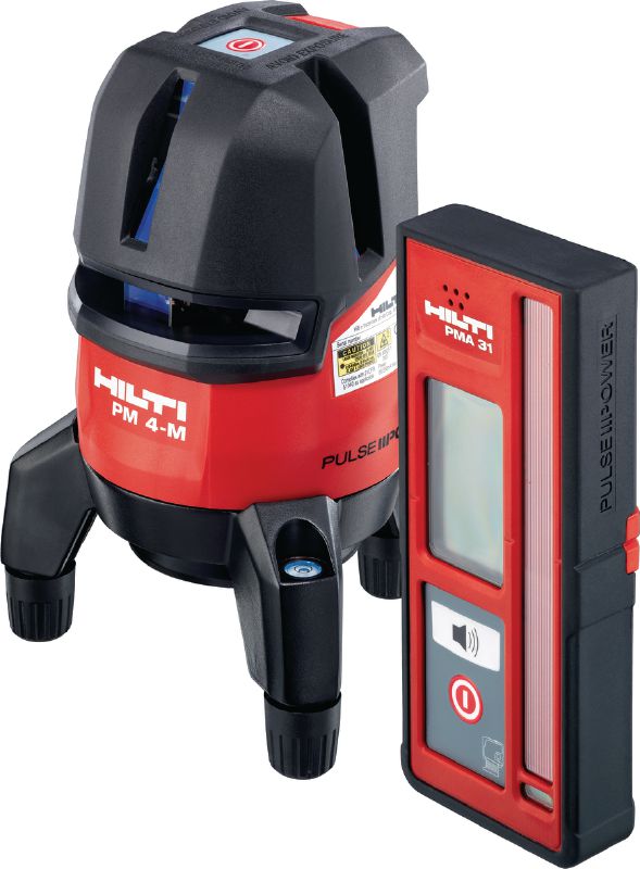 Bild 1 von 4: Multilinienlaser PM 4-M Multilinienlaser mit 3 Linien und Punktlaser zum Loten mit rotem Laserstrahl