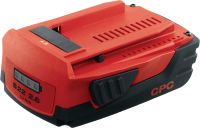 22-V-Akku B22 2.6 Kompakter Li-Ionen-Akku mit 22 V und 2,6 Ah