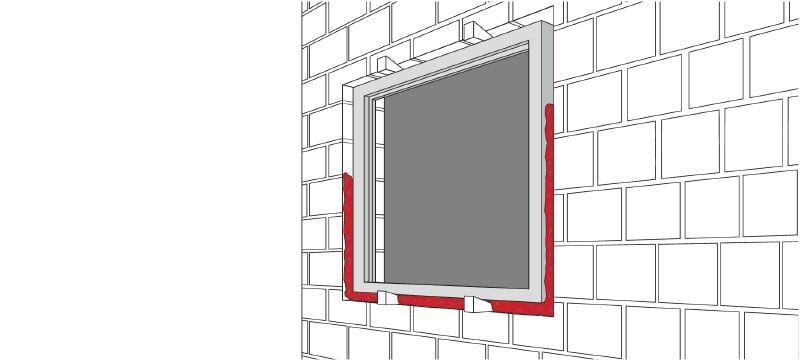 Fugendichtschaum CS-F JS Flexibler Isolierschaum – ideal für Hochleistungsfugen, die Bewegungen ausgesetzt sind, wie Türen und Fenster Anwendungen 1