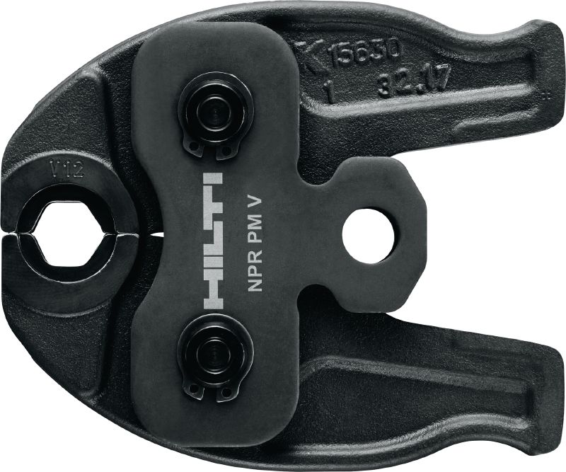 Bild 1 von 2: Pressbacken NPR PM V Pressbacken für Pressfittinge mit Kontur V bis 35 mm. Kompatibel mit Hilti Rohrpresswerkzeug NPR 19-A.