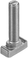 Gehen Sie zu Folie 2 von 3: Hammerkopfschraube mit Kerbzahn HBC-C-N Gekerbte T-Bolzen für Zug- und Querlasten, die senkrecht und parallel einwirken (3D-Lasten)