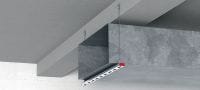 MW-C Deckenclip Multifunktions-Schlaufenklemme zur Befestigung von MW Drahtseilaufhängungen an vertikalen, horizontalen oder abgeschrägten Oberflächen Anwendungen 1
