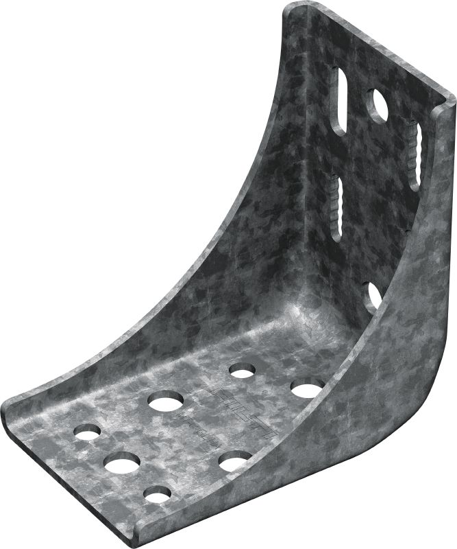 Bild 1 von 9: MT-C-GL HA OC Winkelkonsole Halb verstellbare und abgespannte Winkelkonsole für schwere MT Kastenprofile mit 3D-Lasten in mäßig korrosiven Umgebungen