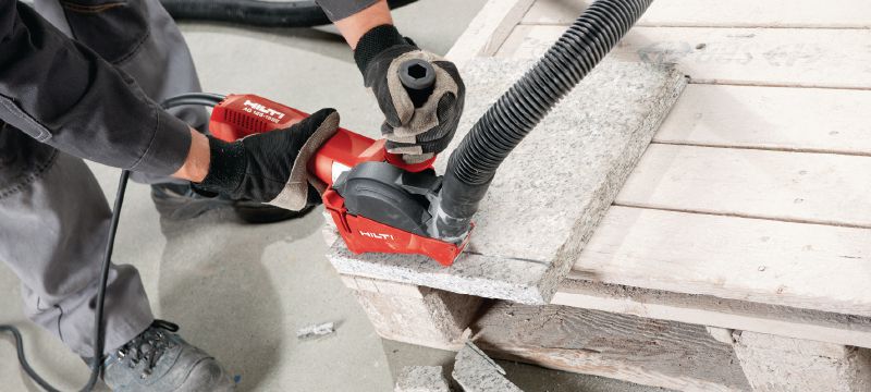 Bild 5 von 6: Winkelschleifer AG 125-13S Leistungsstarker Winkelschleifer 1300 W mit langlebiger Kohlenbürste für Schneid- und Schleifarbeiten mit Scheiben bis 125 mm Durchmesser Anwendungen 1