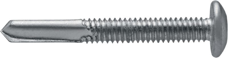 Metallbau-Selbstbohrschrauben S-MD 05 PS Selbstbohrschraube mit Linsenkopf (A2 Edelstahl) ohne Unterlegscheibe für dicke Metall-auf-Metall-Befestigungen (bis 15 mm)