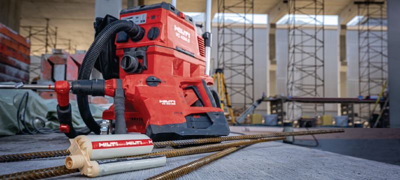 HIT-FP 700 R Injektionsmörtel / Verbundmörtel Chemischer Injektionsmörtel mit Brandschutzklassifizierung für feuerbeständige Bewehrungsanschlüsse Anwendungen 1