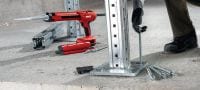 HAS-U 5.8 Gewindestange / Ankerstange Ankerstange zur Verwendung mit Injektions- und Verbunddübeln (5.8 Kohlenstoffstahl) Anwendungen 1