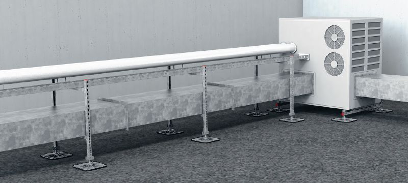 MV-PSF Trenn- und Schutzvlies zur Verwendung zwischen MV-LDP Lastverteilplatten und dem Dach Anwendungen 1