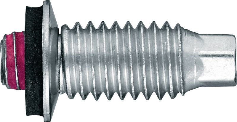 Gewindeschraubbolzen S-BT GR Gewindebolzen (Edelstahl, metrisches Gewinde) für Gitterbefestigungen auf Stahl und Aluminium in stark korrosiven Bereichen