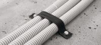 X-TT Textilband Gewebeband zur Befestigung von Kabeln und Leerrohren am Boden Anwendungen 1
