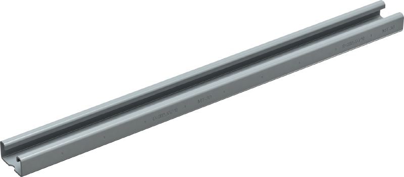 MT-30 OC Montageschiene Montageschiene für mittelschwere Anwendungen Lastbereich zur Verwendung mit MT-FL/MT-TL Komponenten im Aussenbereich