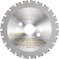 Folie 1 von 1 (selected): X-Cut Sägeblatt für Bewehrungseisen Sägeblatt für Bewehrungseisen mit Cermet-Spitzen für geringe Funkenbildung und Kaltschnitte in Bewehrung und Gewindestangen mit dem NRC 6-22 Akku-Bewehrungsschneider