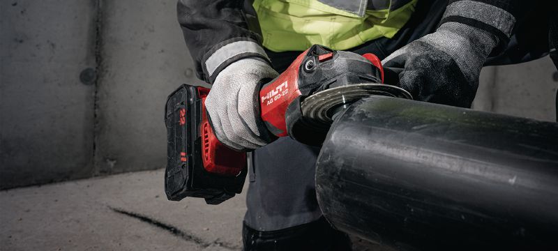 Bild 2 von 3: SP Diamantscheibe zum Anfasen Premium-Diamantscheibe zum 2-stufigen Trennen und Anfasen von PVC-, Stahl- und Gussrohren Anwendungen 1
