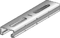 MQ-21-RA2 Schiene MQ Profilschiene (21 mm hoch) aus Edelstahl (A2) für leichte Anwendungen