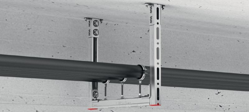 MQW-H2-CP Vormontierter Winkel Galvanisch verzinkte Winkel (vormontiert) der Ultimate-Leistungsklasse zum Befestigen von MQ Montageschienen aneinander Anwendungen 1