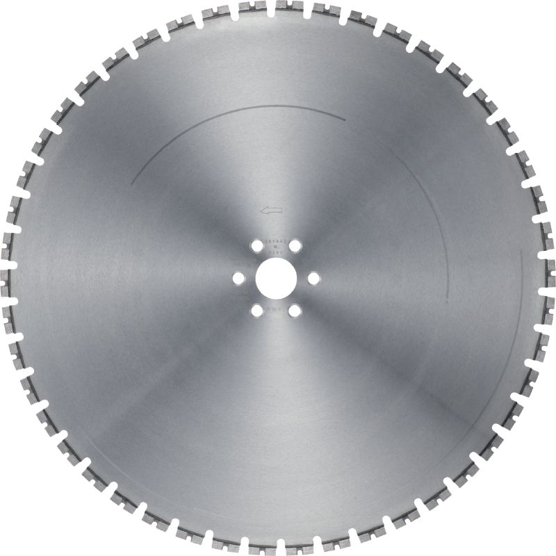 SPX MCS Equidist Wandsägeblatt (1-Aufnahme) Wandsägeblatt (15 kW) der höchsten Leistungsklasse für hohe Geschwindigkeiten und lange Lebensdauer in armiertem Beton (1-Aufnahme)