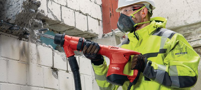 Abbruchhammer TE 500 SDS Max Robuster Abbruchhammer SDS Max (TE-Y) für leichte Meißelarbeiten in Beton und Mauerwerk Anwendungen 1