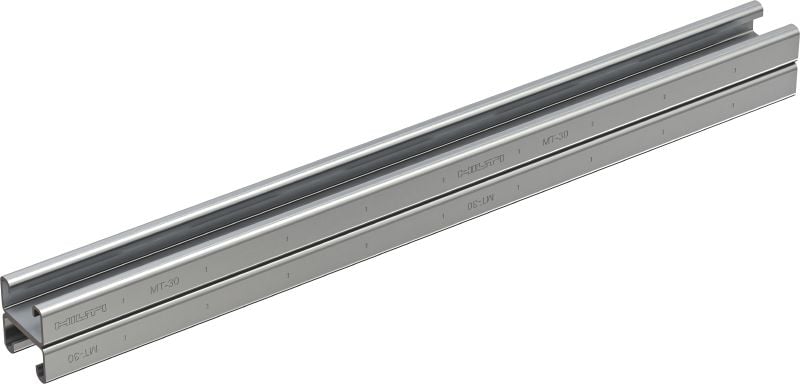 Bild 1 von 3: MT-30D Montageschiene Doppel-Montageschiene für mittelschwere Anwendungen zur Verwendung mit MT-FL/MT-TL Komponenten im Innenbereich