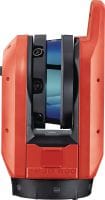 Gehen Sie zu Folie 2 von 6: Hilti P3D 800 Laserscanner 3D-Laserscanner für die Realitätserfassung auf Baustellen; erstellt schnelle und genaue Punktwolken und lässt sich in gängige Bemessungssoftware integrieren