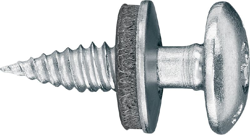 Blechschrauben S-MS 31PS Selbstbohrschraube (A2 Edelstahl) mit Unterlegscheibe zur spanlosen Befestigung von dünnen Blechen (bis 2 × 1,0 mm)