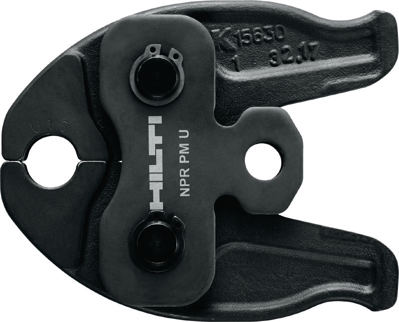 Bild 1 von 2: Pressbacken NPR PM U Pressbacken für Pressfittinge mit Kontur U bis 40 mm. Kompatibel mit Hilti Rohrpresswerkzeug NPR 19-A.