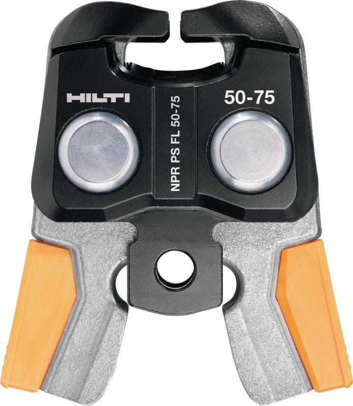 Bild 1 von 3: Pressbacke für Rohre NPR PM/S FL Pressbacken für Geberit FlowFit® Pressfittinge bis 75 mm. Kompatibel mit Hilti Rohrpressgeräten