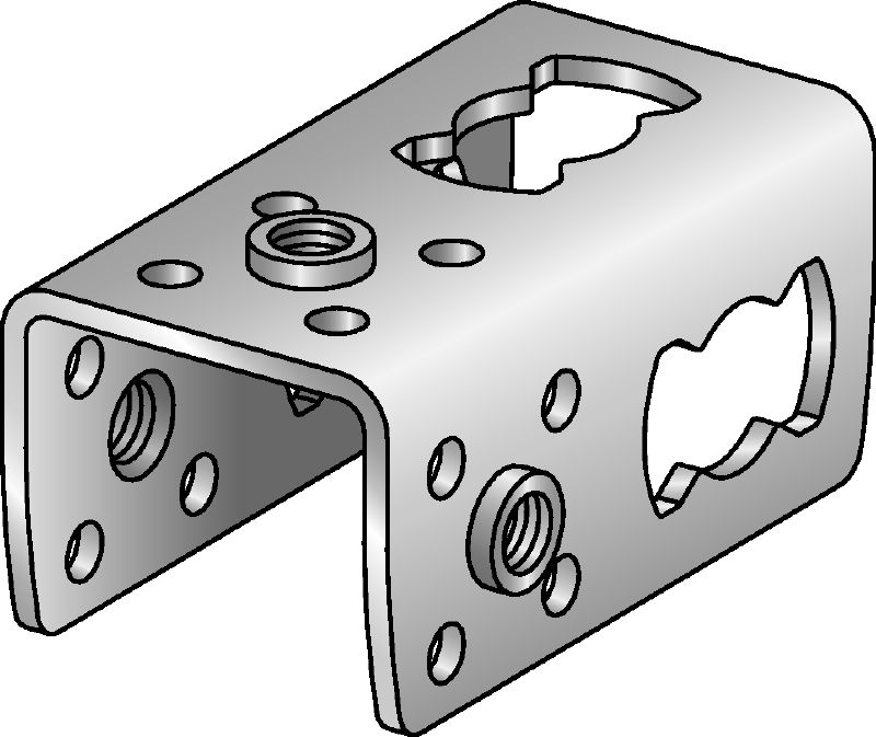 MQ3D Verbinder Verzinkte Elemente für die Montage von 3D-Konstruktionen vor Ort