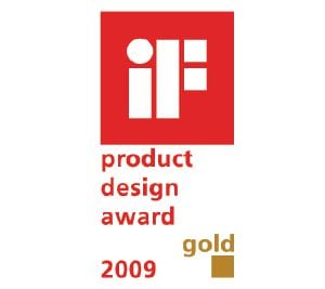                Dieses Produkt wurde mit dem "Gold" IF Design Award ausgezeichnet.            