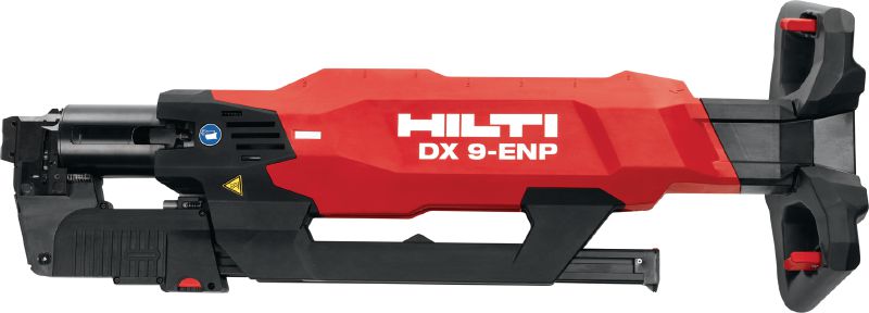 Bild 1 von 3: DX 9-ENP Bolzensetzgerät für Dachanwendungen Digitalfähiges, vollautomatisches Bolzensetzgerät (Standgerät) für hohe Produktivität, zur Befestigung von Metallböden