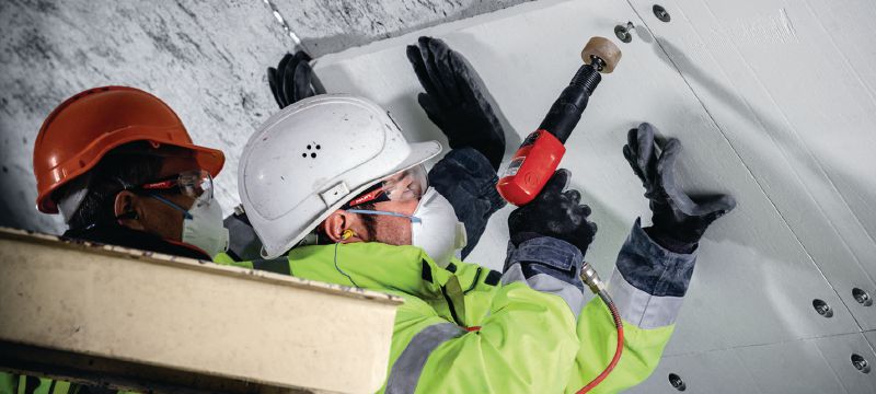 Bolzenanker HFB-HCR Hochleistungsanker mit hohem Korrosionsschutz zur Befestigung von Brandschutzplatten an Beton Anwendungen 1