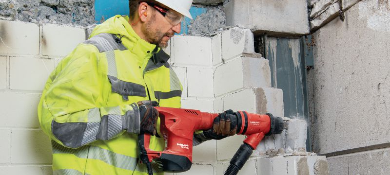 Abbruchhammer TE 500 SDS Max Robuster Abbruchhammer SDS Max (TE-Y) für leichte Meißelarbeiten in Beton und Mauerwerk Anwendungen 1