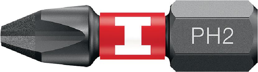 Bild 1 von 2: Diamant-Schlagschraubendreherklinge S-B (IMP) Leistungsstarker Bit mit Diamantbeschichtung und Schlagzone für den Einsatz mit Schlagschraubern