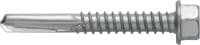 Folie 1 von 1 (selected): Metallbau-Selbstbohrschrauben S-MD05S Selbstbohrschraube (A2 Edelstahl) ohne Dichtscheibe für dicke Metall-auf-Metall-Befestigungen (bis 15 mm)