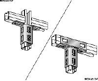 MQV-2D-F Verbindungsknopf Feuerverzinkter Verbindungsknopf für zweidimensionale Konstruktionen