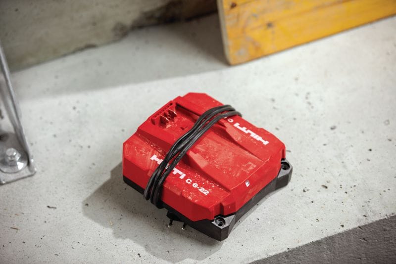 Nuron-Schnellladegerät C 6-22 Schnellladegerät für alle Hilti Nuron-Akkus