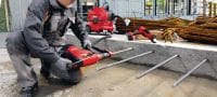 HIT-FP 700 R Injektionsmörtel / Verbundmörtel Chemischer Injektionsmörtel mit Brandschutzklassifizierung für feuerbeständige Bewehrungsanschlüsse Anwendungen 2