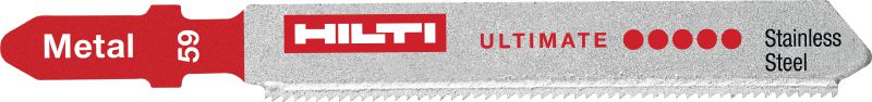 Hartmetall-Stichsägeblätter für rostfreien Stahl Langlebige Stichsägeblätter mit Hartmetallbeschichtung zum Schneiden von Edelstahl