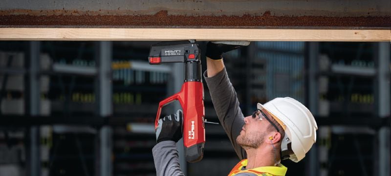 Kit zum Bolzensetzgerät DX 6 Vollautomatisches pulverbetriebenes Bolzensetzgerät – Kit für Wände und Schalungen Anwendungen 1