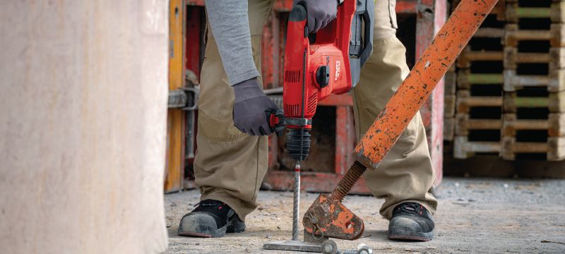 Hammerbohrer TE-CX (SDS Plus) (metrisch) SDS plus (TE-CX) Hammerbohrer der höchsten Leistungsklasse mit 4 Hartmetallschneiden zum Bohren von Löchern in armiertem Beton Anwendungen 1