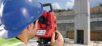 Totalstation POS 15 Präzise Totalstation für den Zweimannbetrieb mit einer Winkelmessgenauigkeit von 5  Anwendungen 2