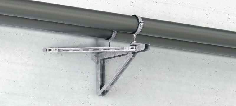 MQK-H-HDG 300/550 Konsole Feuerverzinkte C-Schienenkonsole für schwere Anwendungen Anwendungen 1