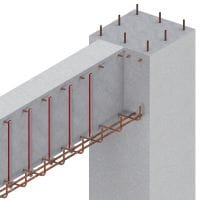 Gehen Sie zu Folie 4 von 4: HIT Set zur Verstärkung der Querbelastbarkeit Set zur strukturellen Verstärkung von Beton mit geringer Querbelastbarkeit, inklusive HIT-RE 500 V4 Epoxidharzmörtel und Montageanleitung Anwendungen 3
