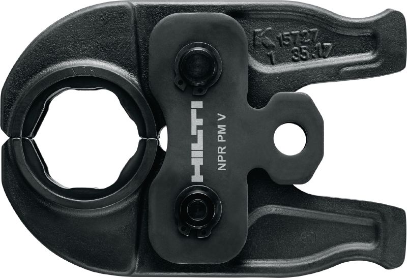 Pressbacken NPR PM V Pressbacken für Pressfittinge mit Kontur V bis 35 mm. Kompatibel mit Hilti Rohrpresswerkzeug NPR 19-A.