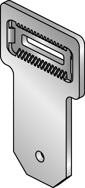 MIC-U-MA Feuerverzinkter Multiwinkelverbinder zur Verwendung mit MIC-MAH Verbindern zur Schrägbefestigung von MI Montageträgern aneinander