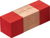 Folie 1 von 2 (selected): Füllmodule CFS-T FB EMC Füllmodul mit elektromagnetischer Verträglichkeit zum Abdichten ungenutzter Bereiche innerhalb von Durchführungsrahmen, wenn eine hohe Wasser- und Gasdichtigkeit sowie Feuerbeständigkeit erforderlich sind