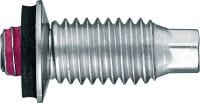 Gewindeschraubbolzen S-BT GR Gewindebolzen (Edelstahl, metrisches Gewinde) für Gitterbefestigungen auf Stahl und Aluminium in stark korrosiven Bereichen