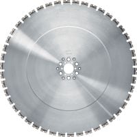 Wandsägeblatt SPX LCS Equidist (60HY: passend für Hilti, Husqvarna® und Tyrolit®) Wandsägeblatt (5–10 kW) der Ultimate-Leistungsklasse für hohe Geschwindigkeiten und längere Lebensdauer in armiertem Beton (60HY-Aufnahme kompatibel mit Hilti, Husqvarna® und Tyrolit® Wandsägen)